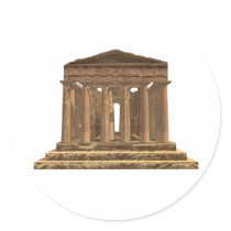 Tempio della Concordia: Temple of Concord: stickers