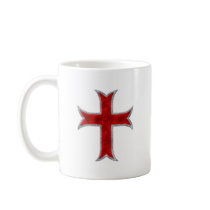 Templar Cross Coffee Mug