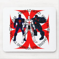 Templar Superheroes mousepads