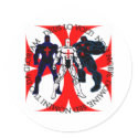 Templar Superheroes stickers by NordicArms Templar Superheroes stickers