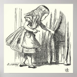 Template Alice Looking for the Door Print