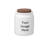 Template Blank .. Add your image text here Candy Jar at Zazzle