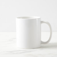 TEMPLATE Blank DIY easy customize add TEXT PHOTO Classic White Coffee Mug