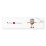 template bumper stickers