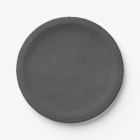 Template - Chalkboard Background Customize 7 Inch Paper Plate