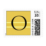 Template Custom Monogram O Wedding Postage Stamp