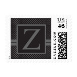 Template Custom Monogram Z Wedding Postage Stamp