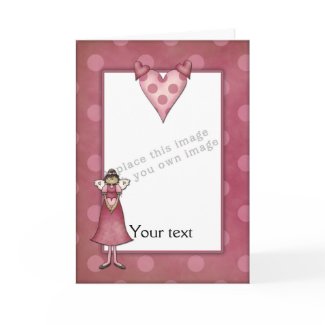 Template - Cute Angel Design card