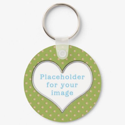 Template "Cute Flowers" Keychain by karanta