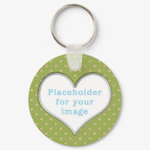 Template "Cute Flowers" keychains