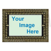 Template - Decorative Colorful Frame Border cards