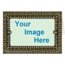 Template - Decorative Colorful Frame Border cards