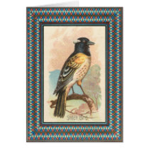 Template - Decorative Colorful Lithographed Border cards