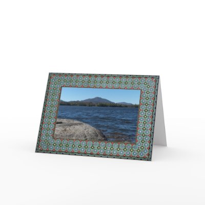 Template - Decorative Colorful Lithographed Border Cards by ZephyrusBooks