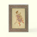 Template - Decorative Colorful Lithographed Border cards
