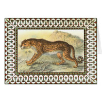 Template - Decorative Colorful Lithographed Border cards