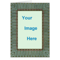 Template - Decorative Colorful Lithographed Border cards