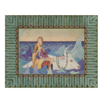Template - Decorative Colorful Lithographed Border posters