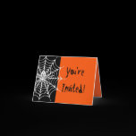 Template - Halloween Party Invitation Cards