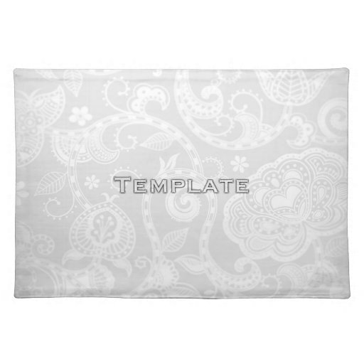 Template Placemats Template Place Mats