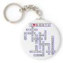 TEMPLATE PUZZLE GOATS KEYCHAIN