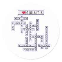 TEMPLATE PUZZLE GOATS stickers by GoatLady TEMPLATE PUZZLE GOATS stickers