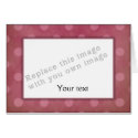 Template - Romantic Dots Design cards
