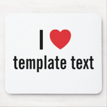 [template text] mousepads