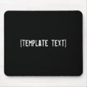 [template text] mousepads