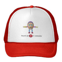 template trucker hat