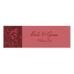 Template - Wedding Favor Tag Business Card