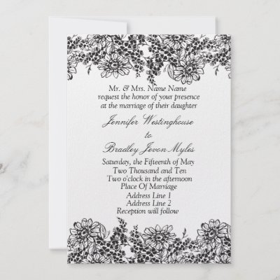 Template Wedding Invitations by TDSwhite