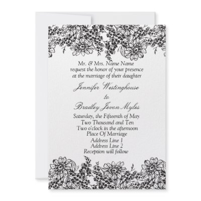 Template Wedding Invitations by TDSwhite