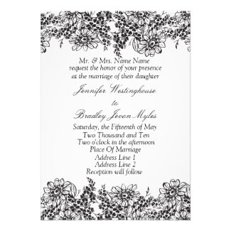 Template Wedding Invitations