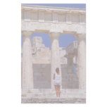 Temple, Aegina, Greece Customized Stationery