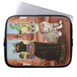 Temple Bastet Cat Egypt Bast Goddess Laptop Sleeve laptop sleeves
