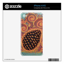 Temple Burn iPhone 4/4S Skin skins