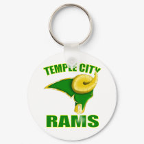 Temple City Rams Key Chain keychains