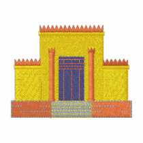 Temple embroidered shirts