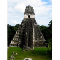 Temple I, Tikal, Guatemala photo sculptures by lshickzazzle Temple I, Tikal, Guatemala photo sculptures