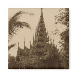 Temple in Mandalay, Burma, late 19th century magnets