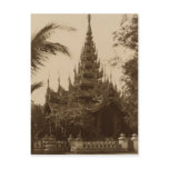 Temple in Mandalay, Burma, late 19th century Postcards