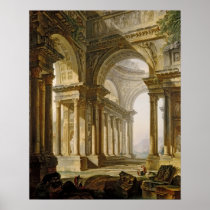 Temple in Ruins Posters