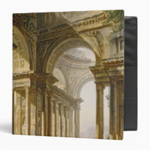 Temple in Ruins Vinyl Binders