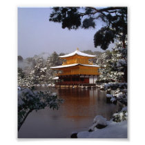 Temple in Winter Art Photo