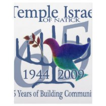 Temple Israel of Natick 65 years letterhead by tiofnatick Temple Israel of Natick 65 years letterhead