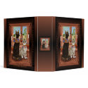Temple of Bastet Egypt Bast Goddess Cat 2" Binder by TigerpixieArt Temple of Bastet Egypt Bast Goddess Cat 2" Binder