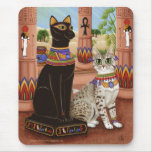 Temple of Bastet Egypt Bast Goddess Cat Mousepad mousepads
