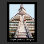 Temple of Dawn~Bangkok, photo poster posters
