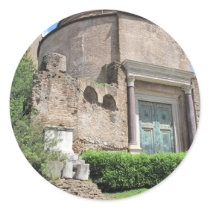 Temple of Divus Romulus -  4th century AD. stickers